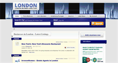 Desktop Screenshot of keytolondon.co.uk