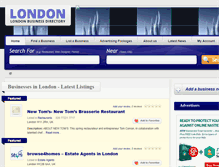 Tablet Screenshot of keytolondon.co.uk